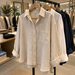 Oversized Linen Shirt